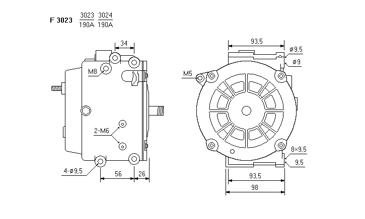 ALTERNATORE CA1838IR