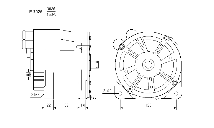 ALTERNATORE CA1767IR