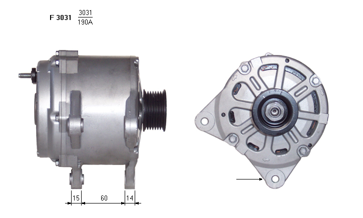 ALTERNATORE 077903015