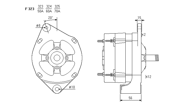 ALTERNATORE CA317IR