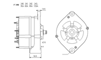 ALTERNATORE CA1082IR A340