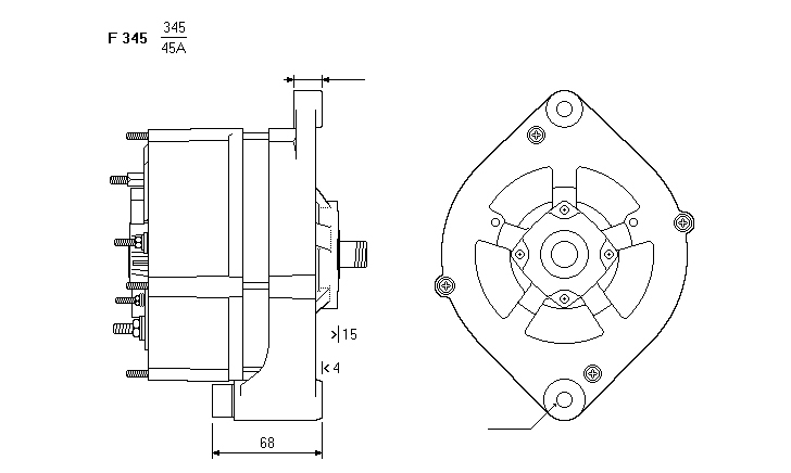 ALTERNATORE CA1067IR