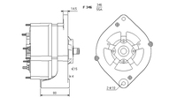 ALTERNATORE  63324349 A346