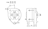 ALTERNATORE CA589IR A356