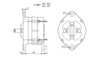 ALTERNATORE CA1049IR A4021