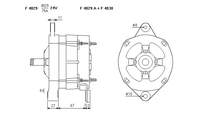 ALTERNATORE CA558IR A4029