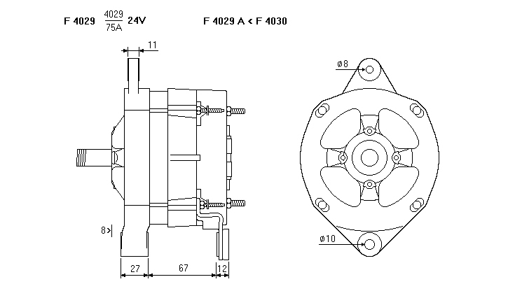 ALTERNATORE CA558IR