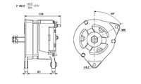 ALTERNATORE CA1050IR A4032
