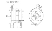 ALTERNATORE CA721IR A4034