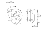 ALTERNATORE CA595IR A4049