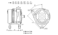 ALTERNATORE CA1093IR A406