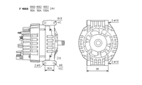 ALTERNATORE CA1650IR A4060