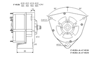 ALTERNATORE CA568IR A4120