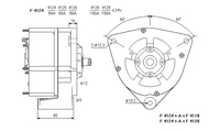 ALTERNATORE CA1593IR A4124