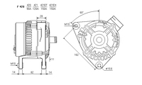 ALTERNATORE CA837IR A420