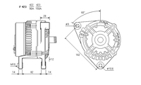 ALTERNATORE 06D903016 A423