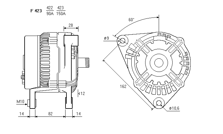 ALTERNATORE 06D903016