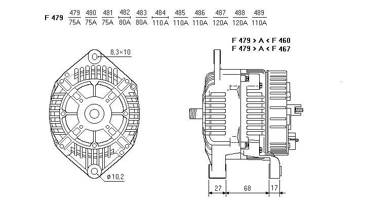 ALTERNATORE CA1306IR
