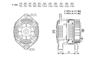 ALTERNATORE CA1306IR A479