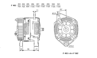 ALTERNATORE CA1059IR A493
