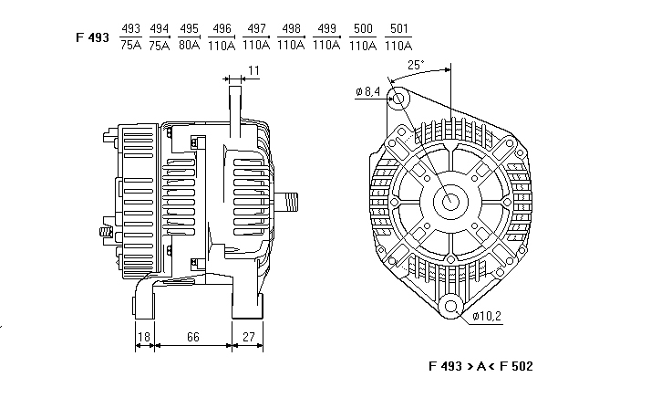 ALTERNATORE CA1059IR