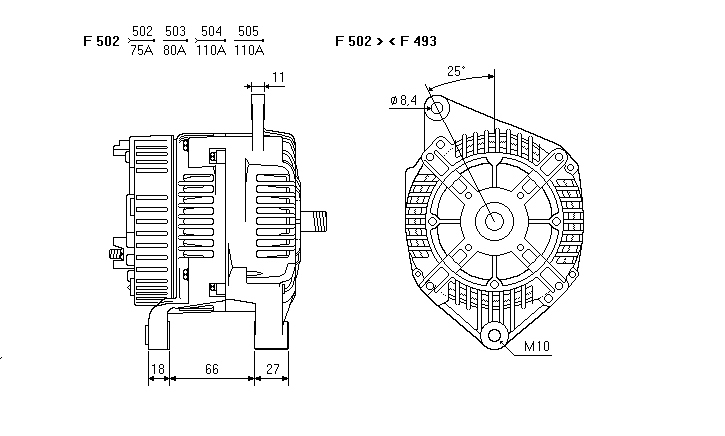 ALTERNATORE CA1344IR