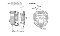 ALTERNATORE CA1344IR A502