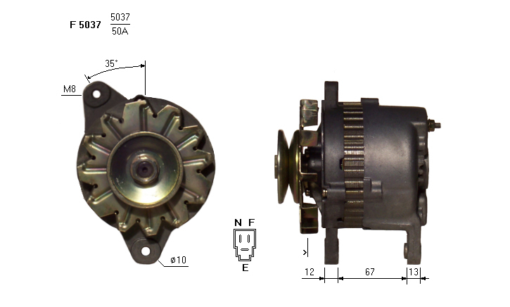 ALTERNATORE JA140IR