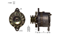 ALTERNATORE JA167IR A5041