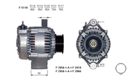 ALTERNATORE JA553IR A5118