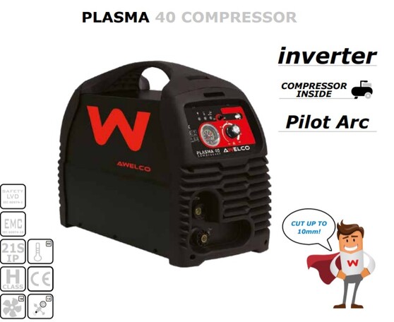 PLASMA 40 COMPRESSOR-MIG/TIG/PLASMA INVERTER