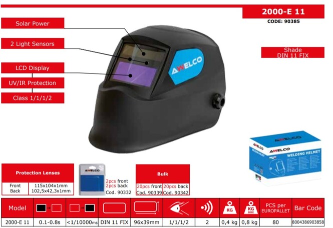 HELMET 2000-E 11 (DIN 11)