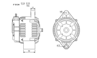 ALTERNATORE 102211-0811 A5134