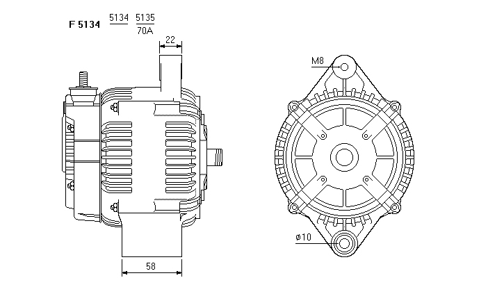 ALTERNATORE 102211-0811