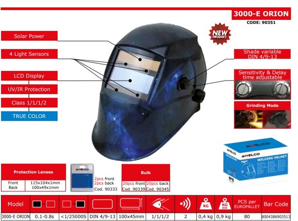 HELMET 3000-E ORION
