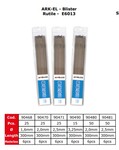 Elettrodi rutile-E6013 - 1.6 X300- 25pcs blister 90468