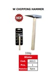 W Chipping Hammer- picchetta manico legno 80015