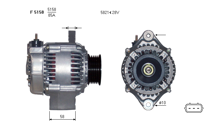 ALTERNATORE JA1356IR