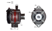ALTERNATORE 1042103180 A5166