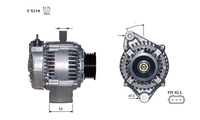 ALTERNATORE JA1168IR A5175