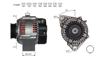 ALTERNATORE JA772IR A5187