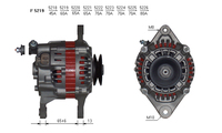 ALTERNATORE JA805IR A5219