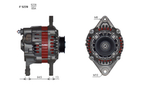 ALTERNATORE JA694IR A5228
