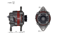 ALTERNATORE JA1365IR A5243