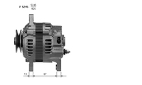 ALTERNATORE JA652IR A5245