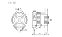 ALTERNATORE JA991IR A5253