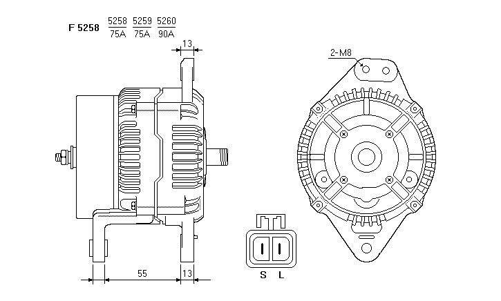 ALTERNATORE JA685IR