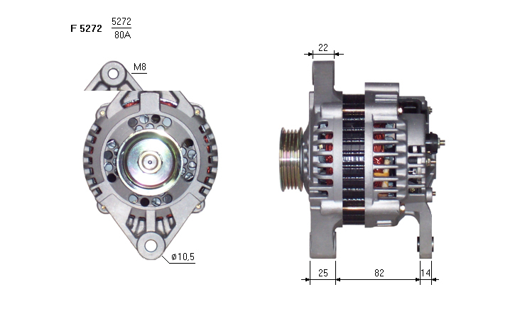 ALTERNATORE JA1374IR