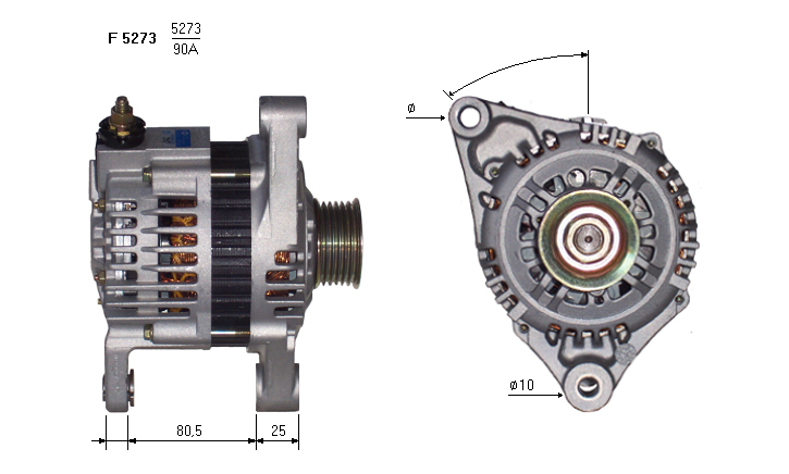 ALTERNATORE JA1606IR