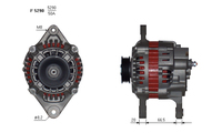 ALTERNATORE JA682IR A5290C